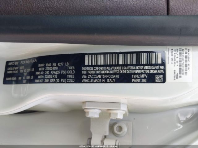 ZACCJABT5FPC05470 Jeep Renegade Latitude
