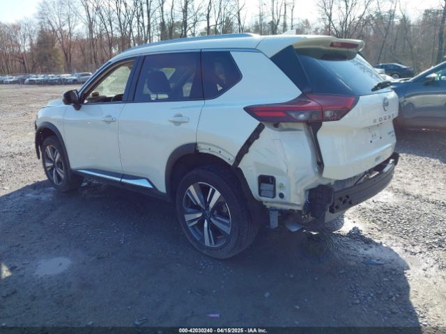 JN8BT3DD2PW303761 Nissan Rogue Platinum Intelligent Awd