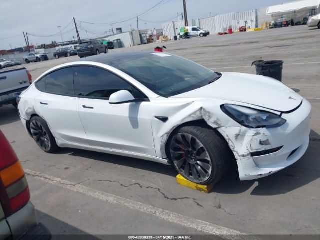 5YJ3E1EC2MF084594 Tesla Model 3 Performance Dual Motor All-wheel Drive