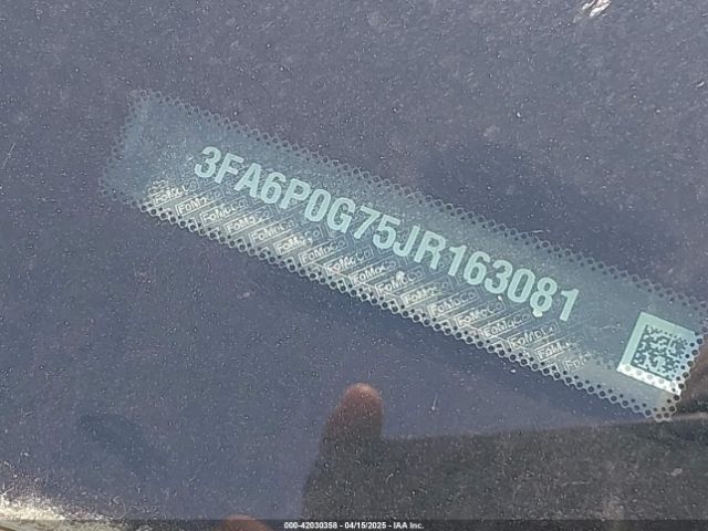 3FA6P0G75JR163081 Ford FUSION S