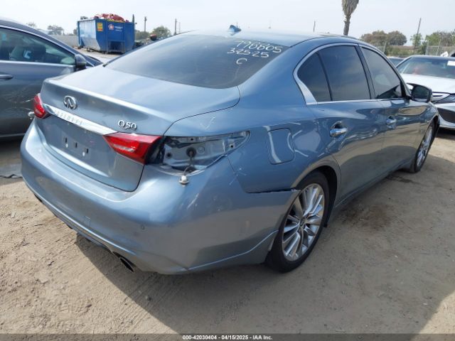 JN1EV7AP9JM352079 Infiniti Q50 3.0t Luxe