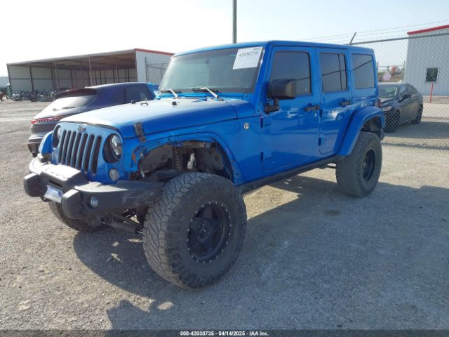 1C4BJWEG7GL179001 Jeep Wrangler Unlimited Backcountry