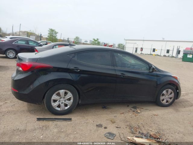 KMHDH4AE4GU599673 Hyundai ELANTRA SE