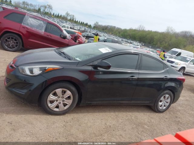 KMHDH4AE4GU599673 Hyundai ELANTRA SE