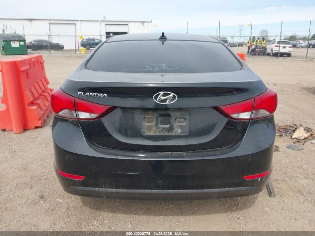 KMHDH4AE4GU599673 Hyundai ELANTRA SE