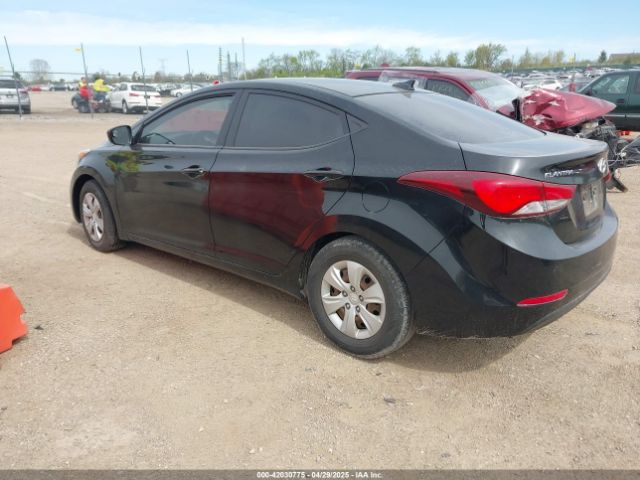 KMHDH4AE4GU599673 Hyundai ELANTRA SE