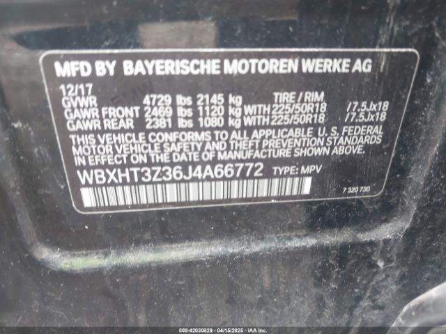 2018 BMW X1 WBXHT3Z36J4A66772 Photo 8