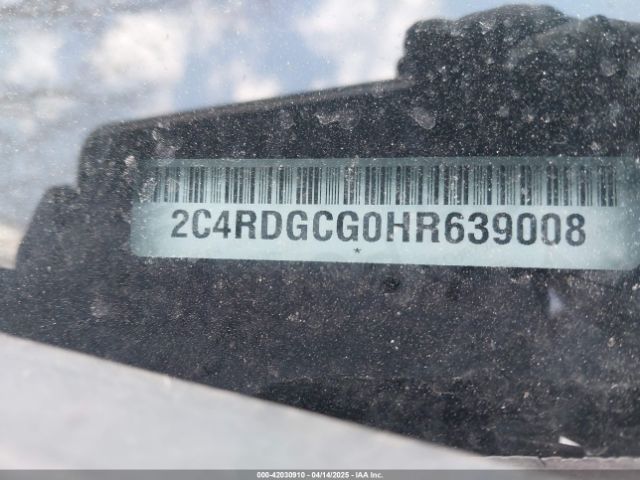2C4RDGCG0HR639008 Dodge Grand Caravan Sxt