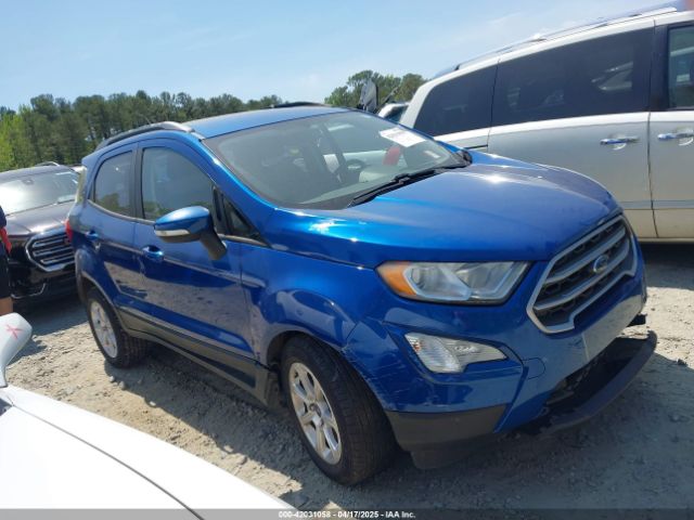 MAJ3S2GE9LC311360 Ford Ecosport Se