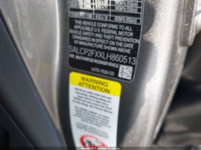 SALCP2FXXLH860513 Land Rover Discovery Sport Se