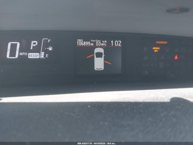 JTDKDTB37G1125636 Toyota Prius C Two