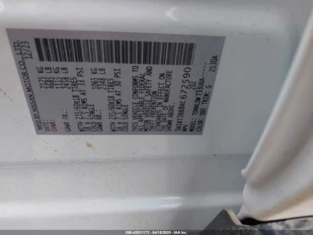 2024 NISSAN ROGUE 5N1BT3BB8RC672590 Photo 8