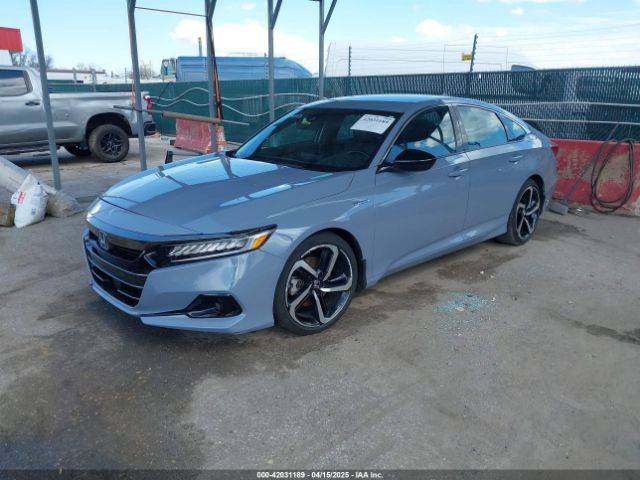 2022 HONDA ACCORD 1HGCV3F28NA029726 Photo 1