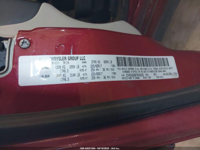 2C4RDGBG8FR542623 Dodge Grand Caravan Se