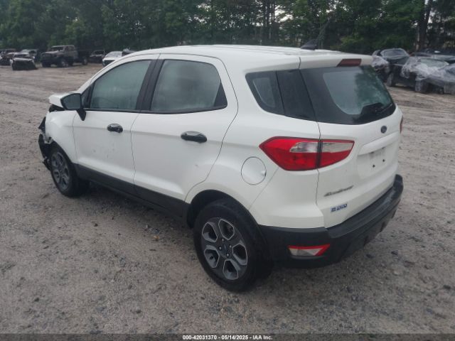 MAJ3S2FE1MC438364 Ford ECOSPORT S