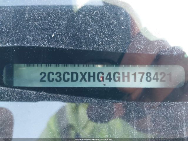 2016 DODGE CHARGER 2C3CDXHG4GH178421 Photo 8