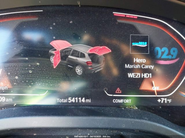 5UXTY3C01L9D37085 BMW X3 Sdrive30i