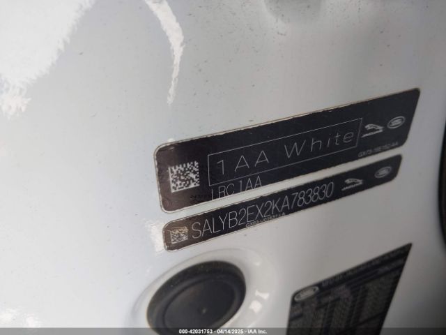 SALYB2EX2KA783830 Land Rover Range Rover Velar P250 S