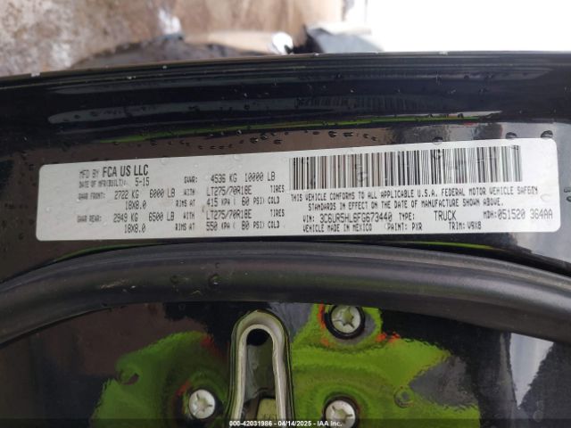 3C6UR5HL6FG673440 RAM 2500 Tradesman