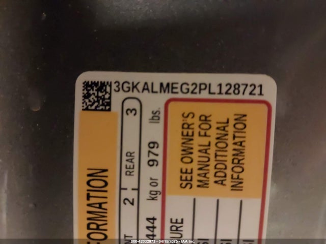 3GKALMEG2PL128721 GMC Terrain Sle