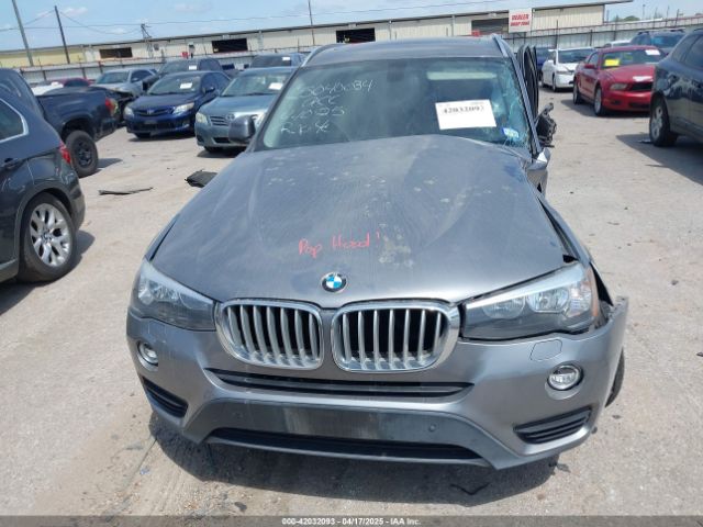 5UXWZ7C33H0X41476 BMW X3 Sdrive28i