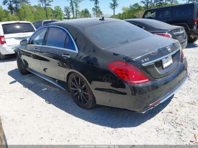 2015 MERCEDES-BENZ S 63 AMG WDDUG7JB1FA153579 Photo 2