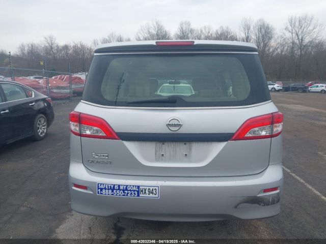 JN8AE2KP8E9104822 Nissan QUEST S