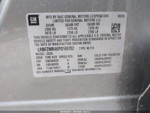 Buick Envision Preferred Awd 2023 LRBFZMR4XPD169702 Image 9