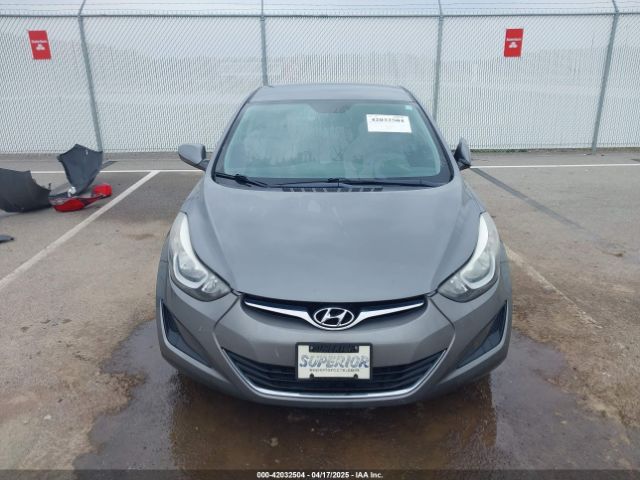 5NPDH4AE5EH520653 Hyundai ELANTRA SE