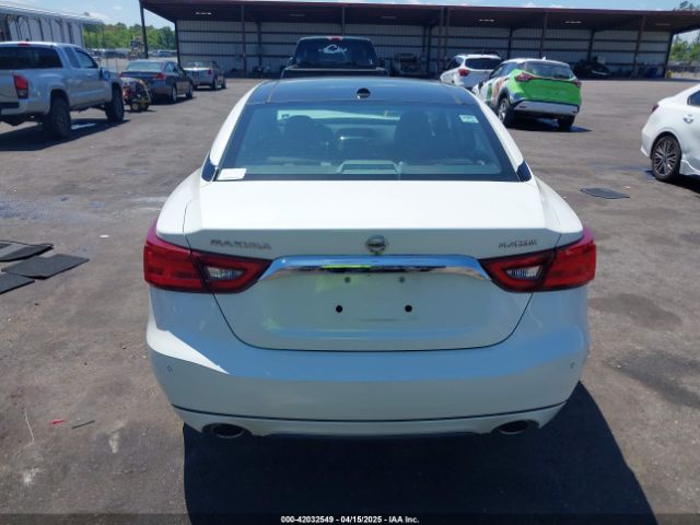 1N4AA6AP8HC453721 Nissan Maxima 3.5 Platinum