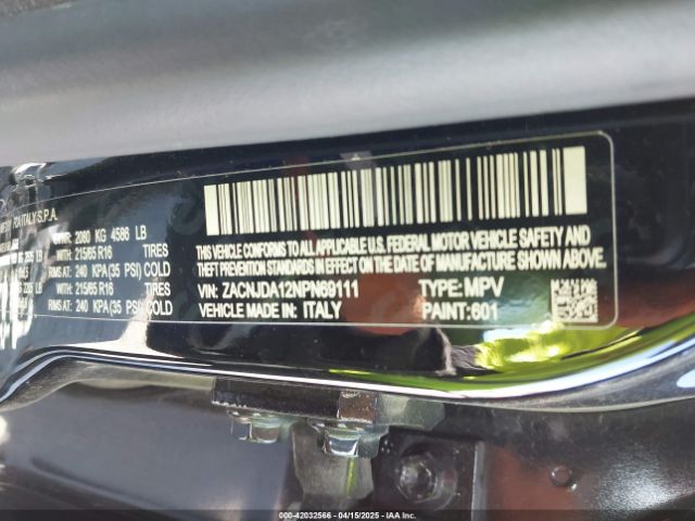 2022 JEEP RENEGADE ZACNJDA12NPN69111 Photo 8