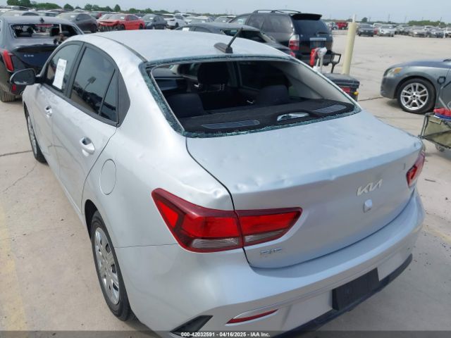 3KPA24AD6NE462634 KIA RIO LX