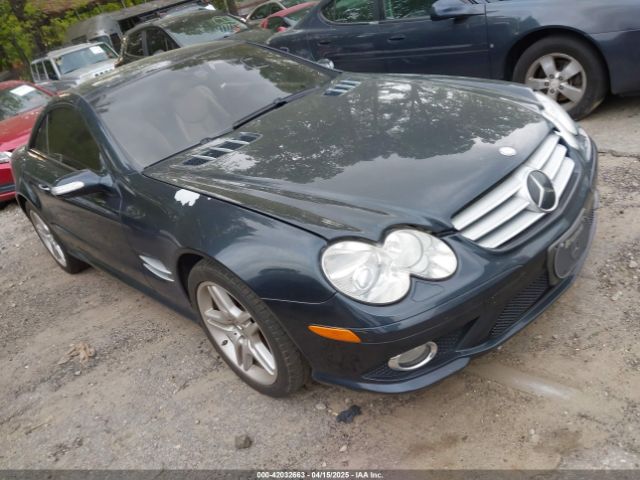 2007 MERCEDES-BENZ SL 550 WDBSK71F07F134494