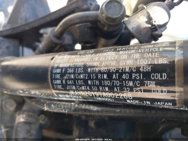 2007 KAWASAKI VN900 JKAVN2C197A002268 Photo 9