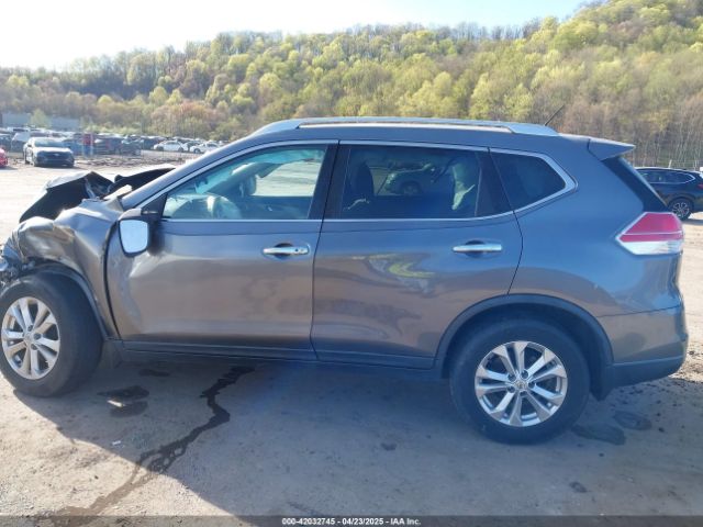 KNMAT2MV3GP680555 Nissan Rogue S/sl/sv