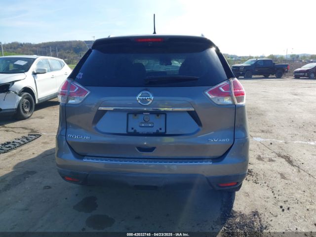 KNMAT2MV3GP680555 Nissan Rogue S/sl/sv