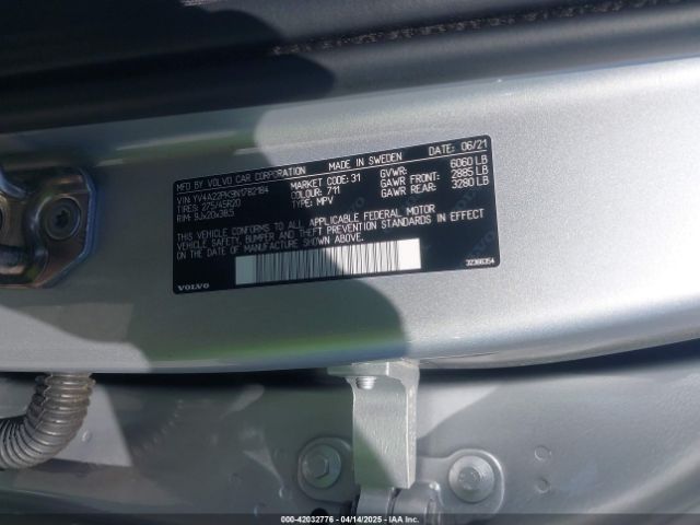 YV4A22PK9N1782184 Volvo Xc90 T6 Momentum