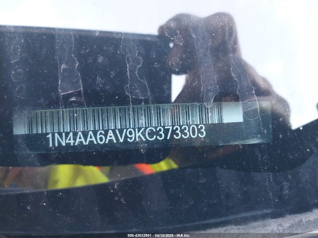 1N4AA6AV9KC373303 Nissan Maxima S/sl/sr/sv/platinum