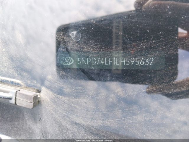 5NPD74LF1LH595632 Hyundai ELANTRA SE