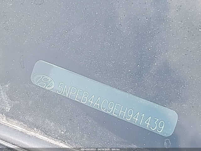 5NPEB4AC9EH941439 Hyundai SONATA GLS