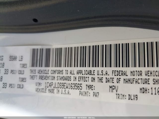 1C4PJLDS9EW163565 Jeep Cherokee Limited