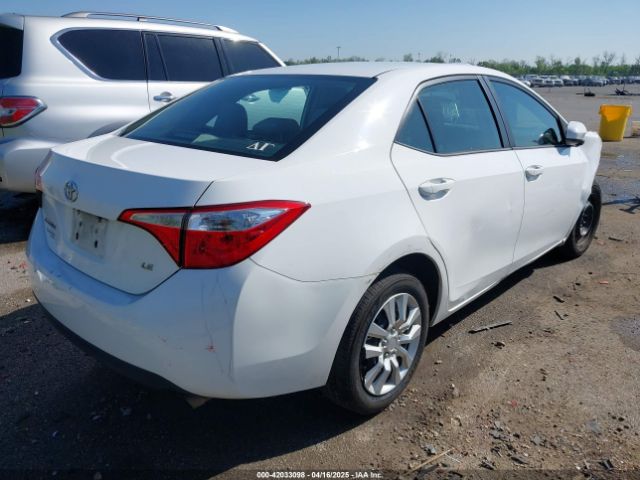 2T1BURHE2EC215572 Toyota COROLLA LE