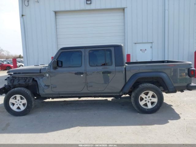 1C6HJTAG7LL154664 Jeep Gladiator Sport S 4x4