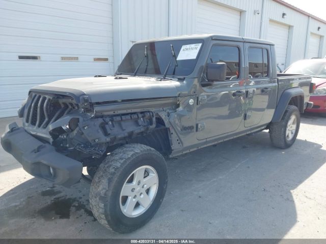 1C6HJTAG7LL154664 Jeep Gladiator Sport S 4x4