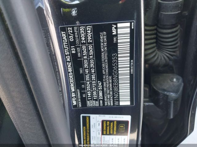 W1N0J8EB8NG065353 Mercedes-Benz Glc 300 4matic Coupe