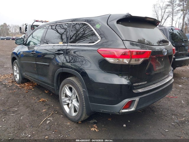 Продажа на аукционе авто 2017 Toyota Highlander Hybrid Limited, vin: 5TDDGRFH3HS022162, номер лота: 42033337
