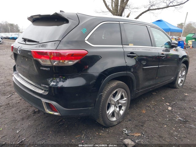 Продажа на аукционе авто 2017 Toyota Highlander Hybrid Limited, vin: 5TDDGRFH3HS022162, номер лота: 42033337