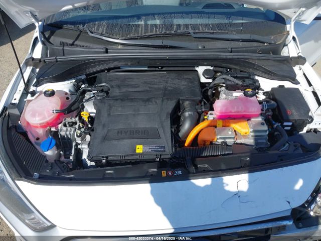 KMHC65LCXLU242673 Hyundai Ioniq Hybrid Blue