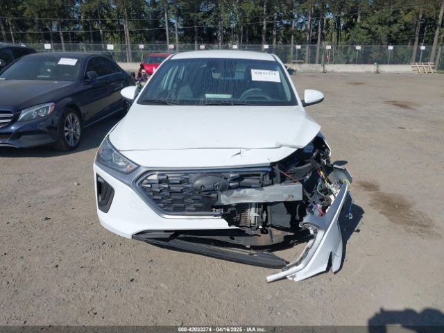 KMHC65LCXLU242673 Hyundai Ioniq Hybrid Blue