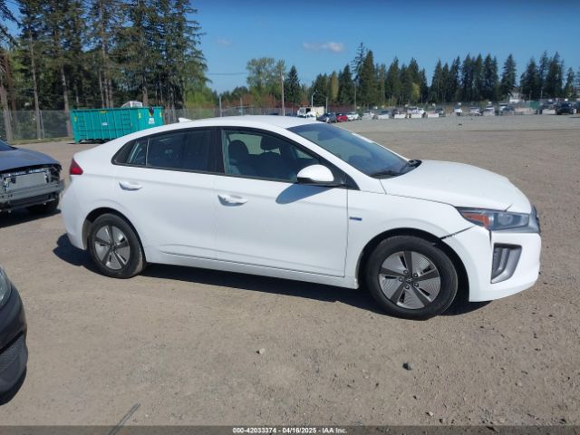 KMHC65LCXLU242673 Hyundai Ioniq Hybrid Blue
